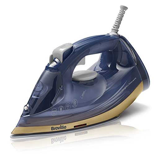Breville SuperSteam Steam Iron | 2400W | Ceramic Soleplate | 180g Steam Shot | 300ml Water Tank - Image 7
