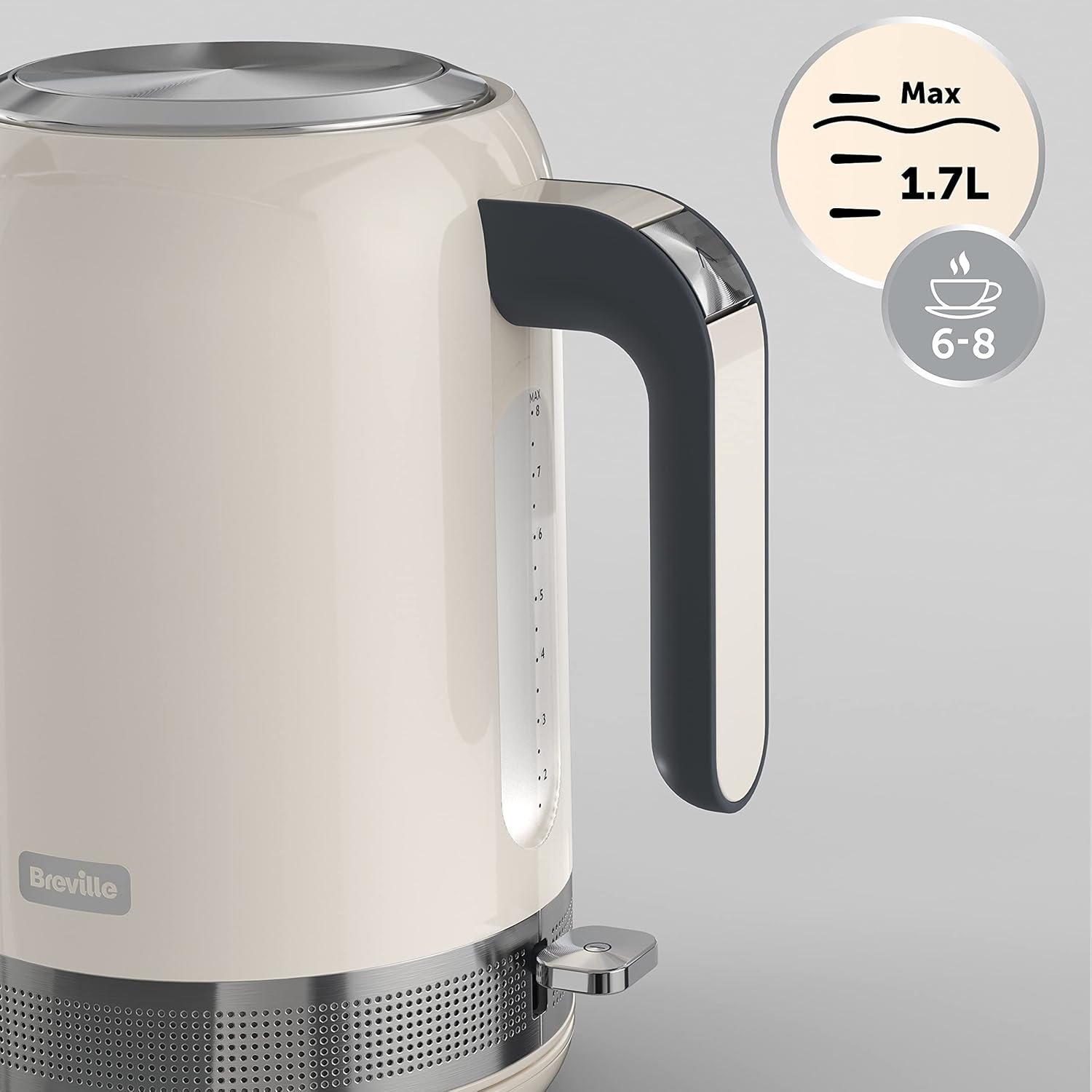 Breville High Gloss Electric Kettle | 1.7L | 3kW Fast Boil - Image 4
