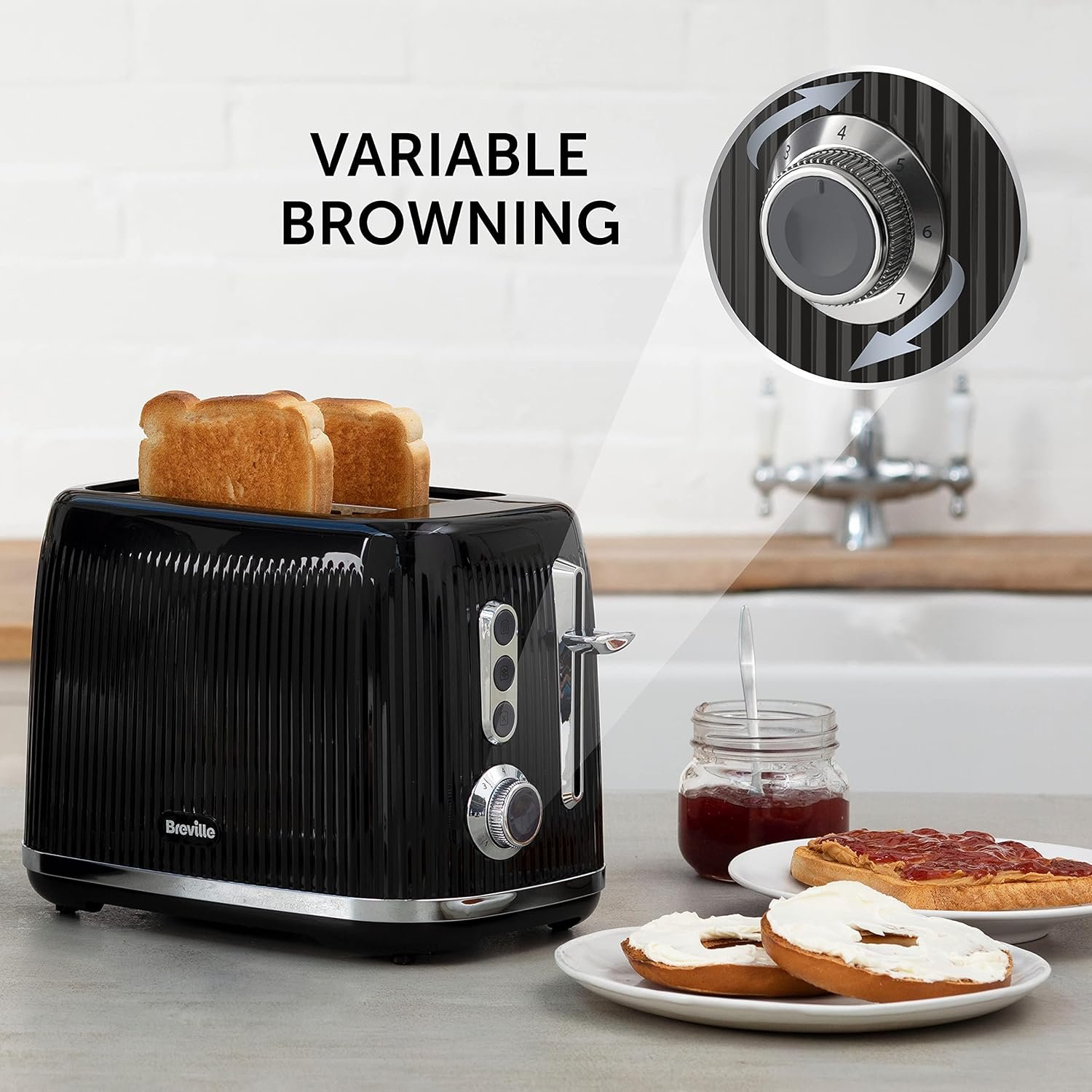 Breville Bold 2 Slice Toaster with High-Lift & Wide Slots - Image 4