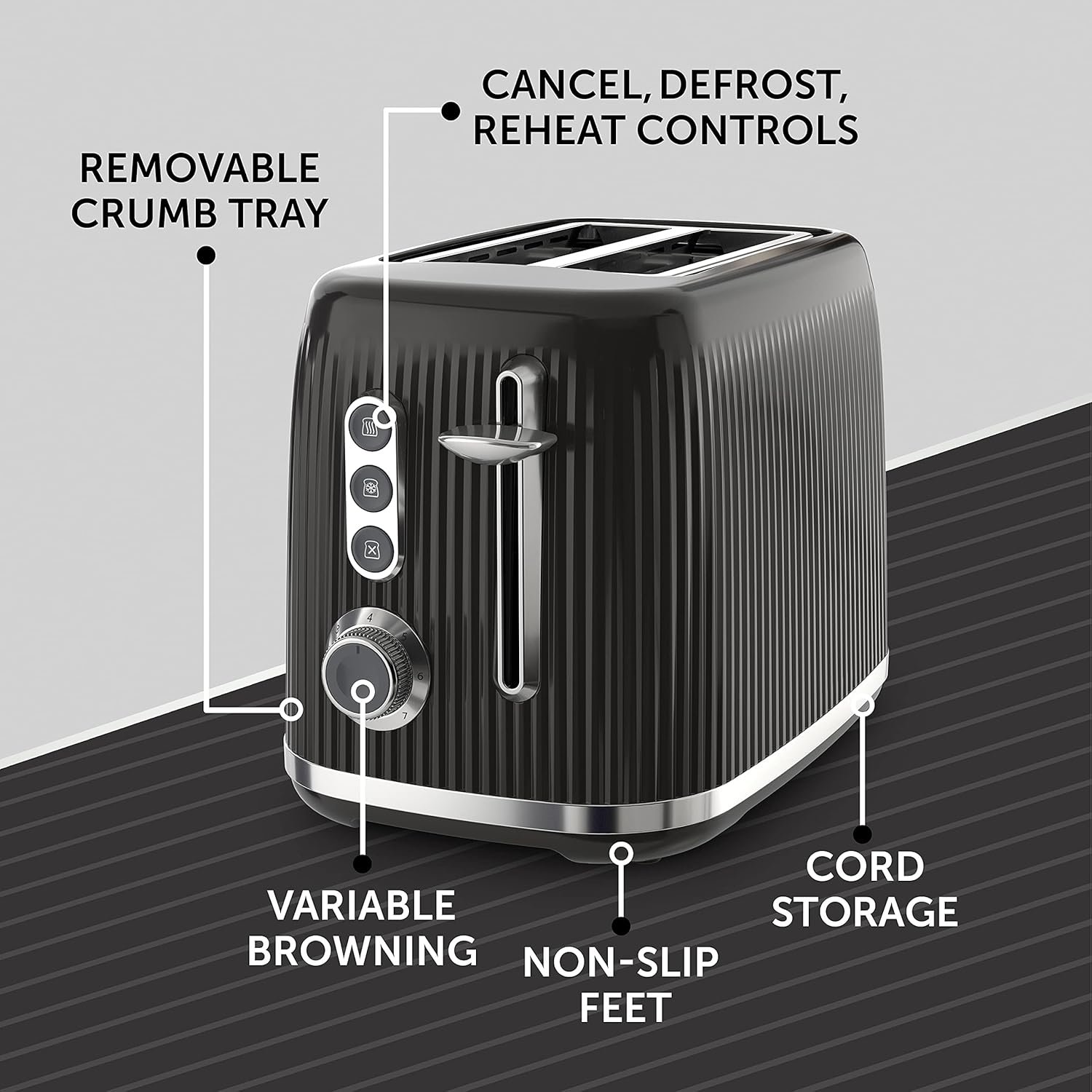 Breville Bold 2 Slice Toaster with High-Lift & Wide Slots - Image 5